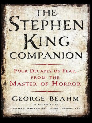 cover image of The Stephen King Companion